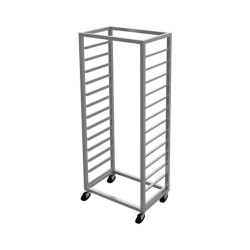 Empero EMP.TT.2.6040 Tepsi Arabası - Tek sıra - 15 adet 40x60 pastane tepsi kp. Empero EMP.TT.2.6040 Tepsi Arabası - Tek sıra - 15 adet 40x60 pastane tepsi kp.