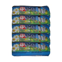 Umut Jumbo J500, 80x110 cm 90 litre, 10 adet, 5 Rulo Çöp Torbası Umut Jumbo J500, 80x110 cm 90 litre, 10 adet, 5 Rulo Çöp Torbası