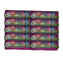Umut Jumbo J600, 80x110 cm 90 litre, 10 adet, 10 Rulo Çöp Torbası Umut Jumbo J600, 80x110 cm 90 litre, 10 adet, 10 Rulo Çöp Torbası