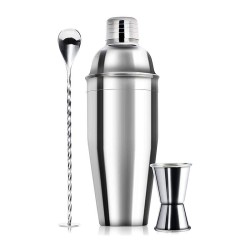 Vosco VSC-3 Paslanmaz Shaker 3'lü set