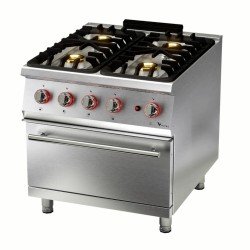 Vital  GKF9020 VITAL 900 SERİES GKF9020 4 BRÜLÖRLÜ GAZLI FIRINLI KUZİNE