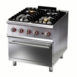 Vital  GKF9021 VITAL 900 SERİES GKF9021 4 BRÜLÖRLÜ GAZLI FIRINLI KUZİNE