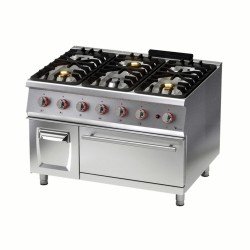 Vital  GKF9031 VITAL 900 SERİES GKF9031 6 BRÜLÖRLÜ GAZLI FIRINLI KUZİNE