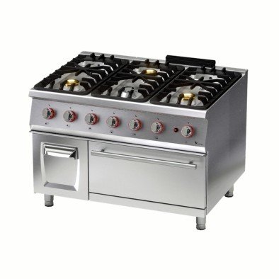 Vital  GKF9031 VITAL 900 SERİES GKF9031 6 BRÜLÖRLÜ GAZLI FIRINLI KUZİNE