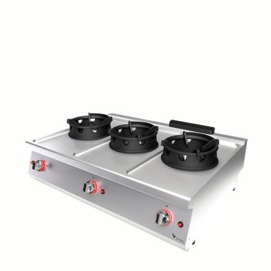 Vital  GKW9030 VITAL 900 SERİES GKW9030 3 BRÜLÖRLÜ GAZLI WOK OCAK