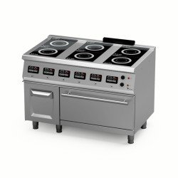 Vital  IKF7030 VITAL IKF7030 6 BÖLMELİ İNDÜKSİYON ELEKTRİKLİ FIRINLI OCAK