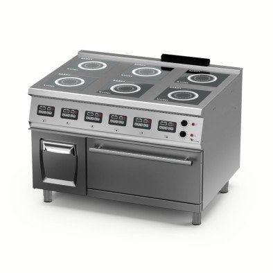 Vital  IKF9030 VITAL IKF9030 6 BÖLMELİ İNDÜKSİYON ELEKTRİKLİ FIRINLI OCAK