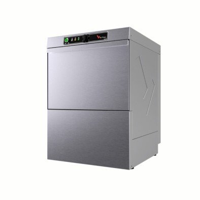 Vital  VBY500C-P Tezgah Altı Bulaşık Makinesi Manuel Kontrollü, Drenaj, Deterjan, Parlatıcı Pompal