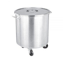 Vital VCA-01 Paslanmaz Çelik Çöp Arabası Vital VCA-01 Paslanmaz Çelik Çöp Arabası