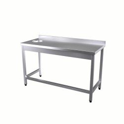 Vital  VCT-BS-126 Bulaşık Sıyırma Tezgahı