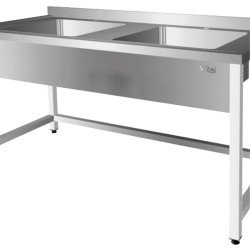 Vital  VCT-EC-186 Çalışma Tezgahı Çift Evyeli