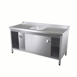 Vital  VCT-ED-76 Çalışma Tezgahı Evyeli Dolaplı