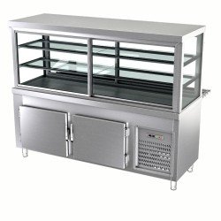 Vital VCTR-207 Soğutmalı, Soğuk Depolu Self-Servis Teşhir Ünitesi Vital VCTR-207 Soğutmalı, Soğuk Depolu Self-Servis Teşhir Ünitesi