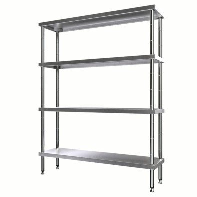 Vital  VRDD-9136-ECO İstif Rafı -Demonte 4 Katlı,Düz Tablalı, Eko